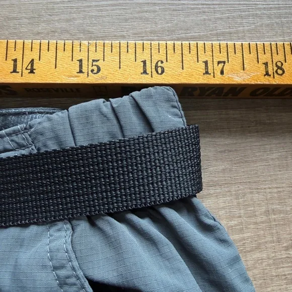 Columbia Men's 32w 10l Silver Ridge Cargo Shorts Grey Nylon AM4084 Boating Hike - Picture 10 of 13